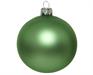 PALLINE DI NATALE VERDE OPACO 6 CM CONFEZIONE 6 PZ