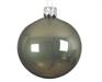 PALLINE DI NATALE VERDE MUSCHIO LUCIDO 10 CM CONFEZIONE 4 PZ