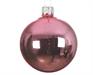 PALLINE DI NATALE ROSA LUCIDO 6 CM CONFEZIONE 6 PZ