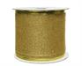 NASTRO IN POLIESTERE 6X270 CM ORO GLITTERATO