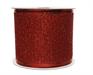 NASTRO IN POLIESTERE 6X270 CM ROSSO GLITTERATO