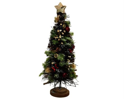 MINI ALBERO 45 CM DECORATO CON STELLA