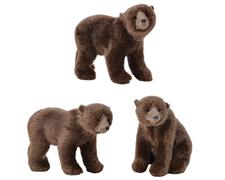 ORSO 16X10X14 CM MARRONE