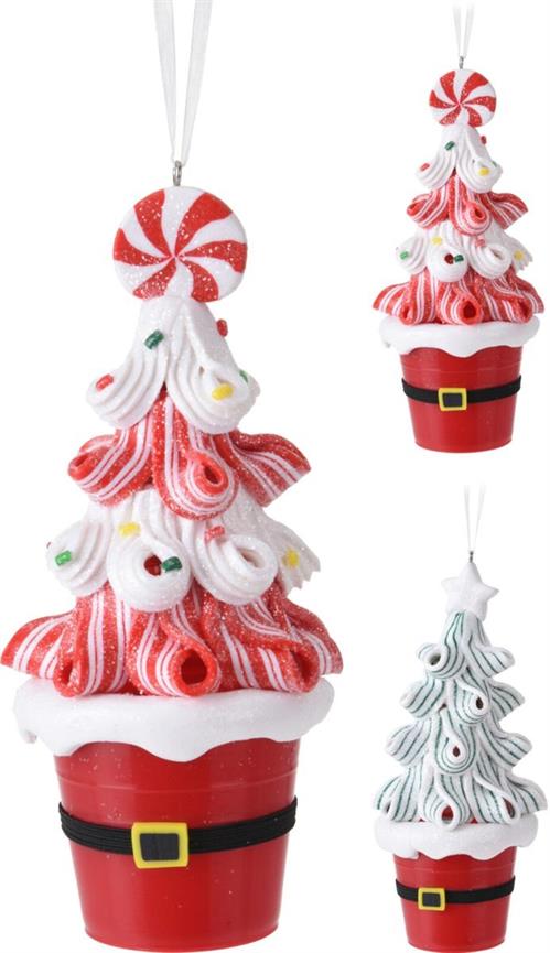 PENDENTE ALBERO CANDY 15 CM - 2 ASS