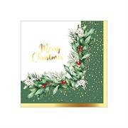 TOVAGLIOLI CHRISTMAS GARLAND 3 VELI 33X33 CM 16 PZ