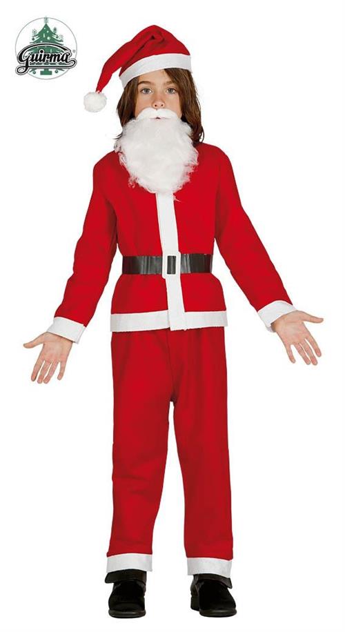 COSTUME BABBO NATALE BAMBINO 5-6 ANNI