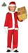 COSTUME BABBO NATALE LUX BAMBINO 3-4 ANNI