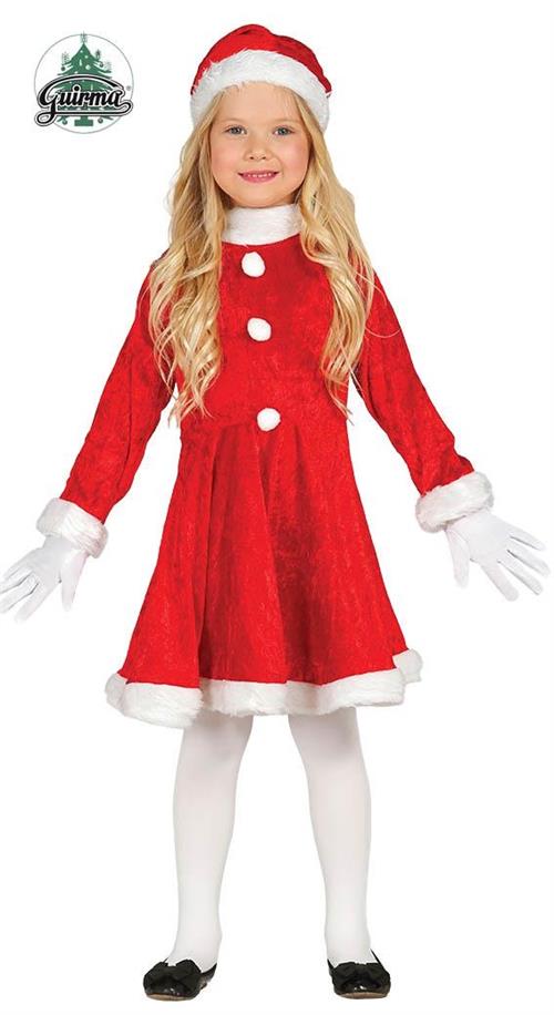 COSTUME BAMBINA NATALE 7-9 ANNI