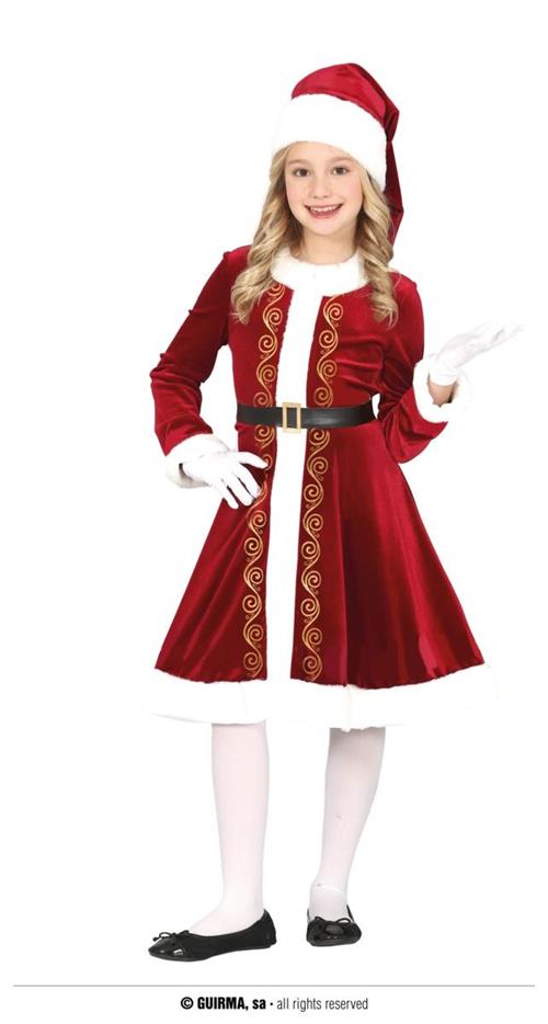 COSTUME NATALIZIO BAMBINA 5-6 ANNI