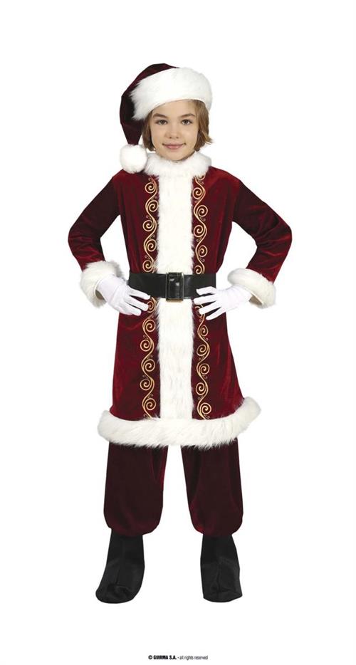 COSTUME BABBO NATALE BAMBINO 7-9 ANNI