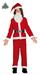 COSTUME BABBO NATALE BAMBINO 7-9 ANNI