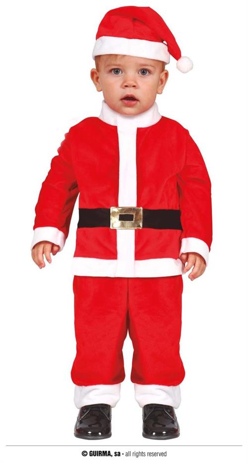 COSTUME BABBO NATALE BAMBINO 12-18 MESI