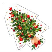 TOVAGLIOLI SAGOMATI CHRISTMAS WISHES 33X33 CM 16 PZ