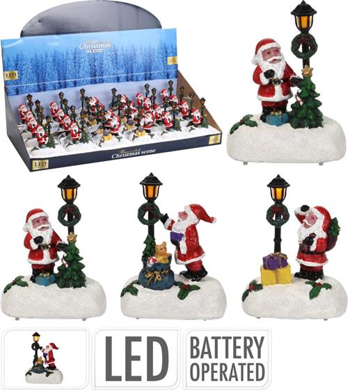 SCENA NATALE CON LED 12 CM