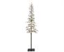 ALBERO DI NATALE 180 CM SNOWY ALPINE CON MICROLED BIANCO CALDO