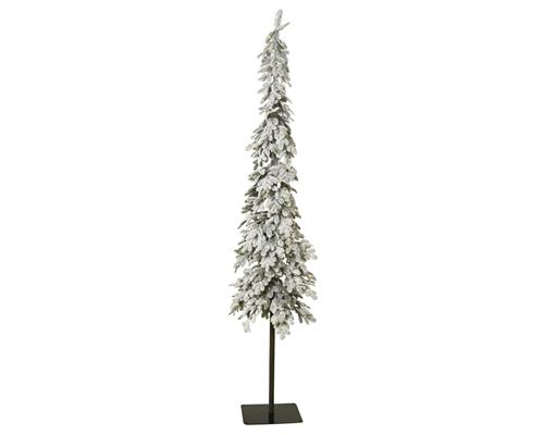 ALBERO DI NATALE 240 CM SNOWY ALPINE CON MICROLED BIANCO CALDO