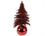 MINI ALBERO ROSSO GLITTER 28 CM