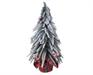 MINI ALBERO INNEVATO CON BACCHE H.35X20 CM