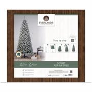 ALBERO DI NATALE INNEVATO 180 CM POP UP