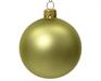 PALLINE DI NATALE VERDE PISTACCHIO OPACO 6 CM CONFEZIONE 6 PZ