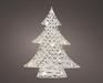 MINI ALBERO IN CARTA LUMINOSO  LED BIANCO CALDO H.40X34X10 CM