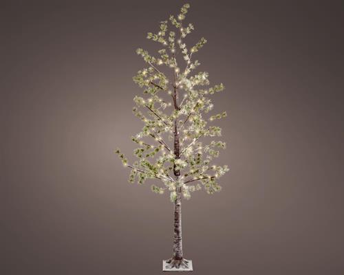 ALBERO DI NATALE LUMINOSO 120 LED BIANCO CALDO