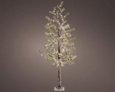 ALBERO DI NATALE LUMINOSO 120 LED BIANCO CALDO