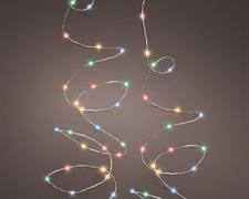 LUCI DI NATALE STRING LIGHTS 240 MICROLED MULTICOLOR