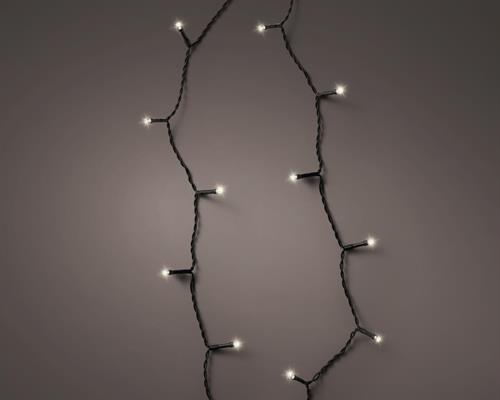 LUCI DI NATALE A BATTERIA 96 LED BIANCO CALDO