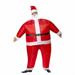 COSTUME GONFIABILE BABBO NATALE TAGLIA UNICA