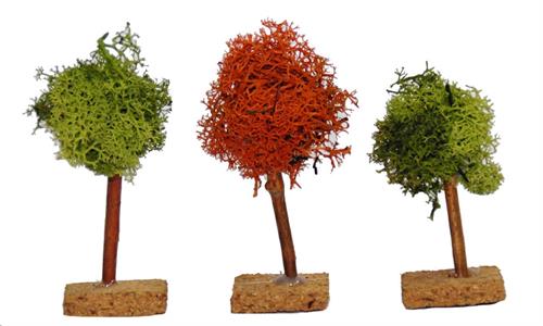 ALBERI PRESEPE 9CM 3PZ