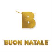 SCRITTA MAXI BUON NATALE ORO 6MT