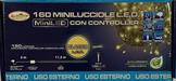 LUCI DI NATALE 160 MINILUCCIOLE LED BIANCO EXTRA CALDO