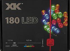 LUCI DI NATALE XK 180 LED MULTICOLOR