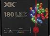 LUCI DI NATALE XK 180 LED MULTICOLOR