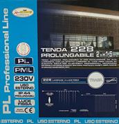 TENDA 228 MAXILUCI LUCE CALDA/F CAVI/B 2XH1,5M USO/EST.IP44 PL