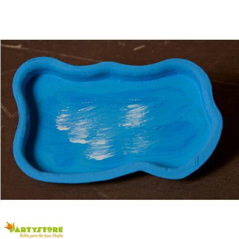 VASCHETTA PER LAGO FINTO 13X7 CM DECORAZIONI PRESEPE